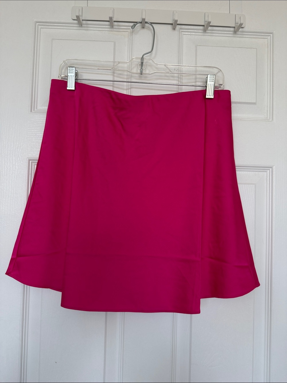 J.Crew Gwen Mini Slip Skirt – Sweet Fuchsia – NWT – Size M
